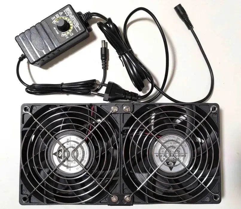 Подвійний  вентилятор 120х38 мм Gdstime Brushless DC Fan GDA1238