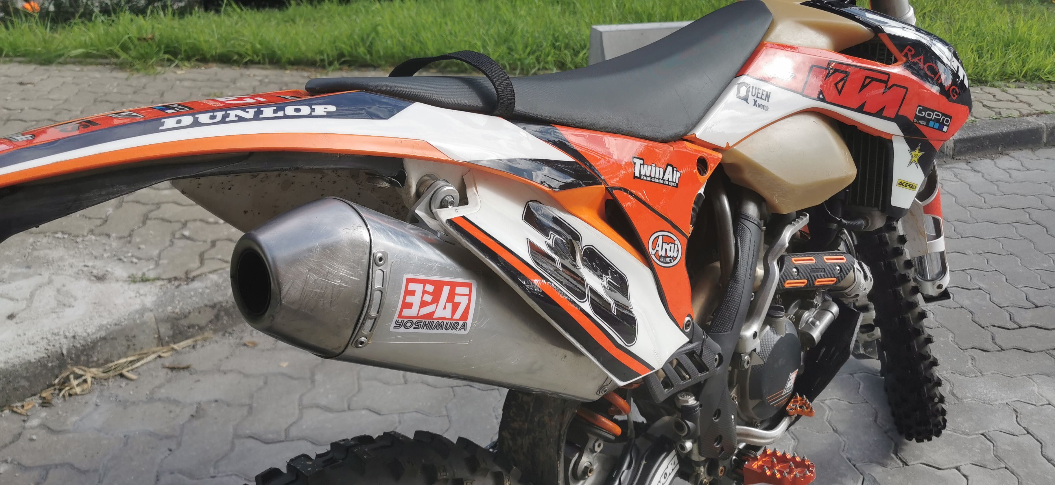 KTM 450 EXC EFI 2014 full extras