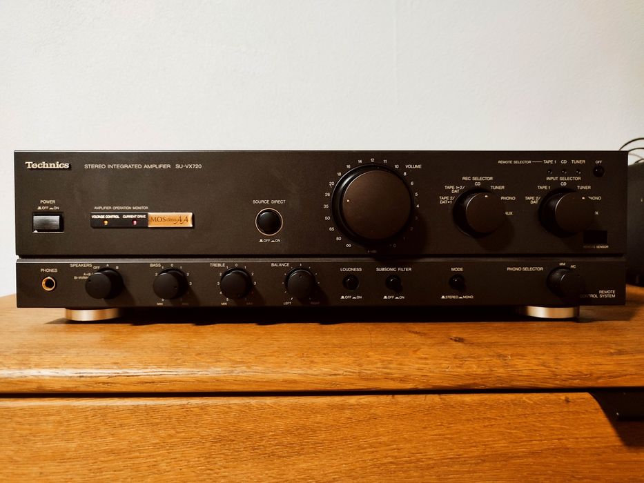 WYPRZEDAŻ! Kultowy wzmacniacz Technics suvx 720, super stan