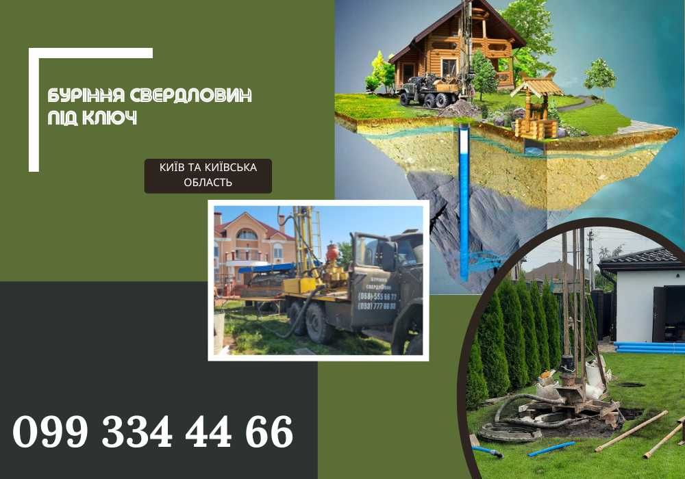 Буріння Свердловин Хотянівка Швидко та якісно, Своя вода за 1 день!