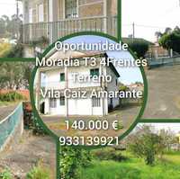 Comprar Oportunidade Moradia T3 4Frentes /Terreno /Vila Caiz Amarante