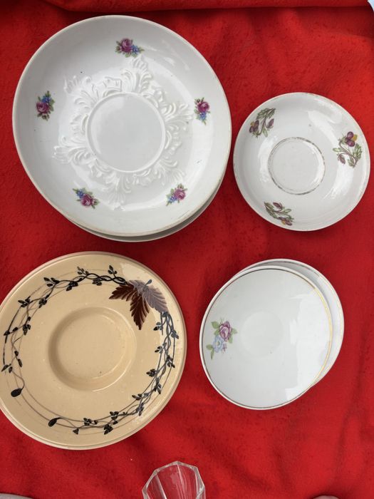 Посуд срср чашки блюдця чайники цукерния ваза сервіз