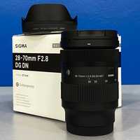 Sigma 28-70mm f/2.8 DG DN (Sony FE) - NOVA - 5 ANOS DE GARANTIA