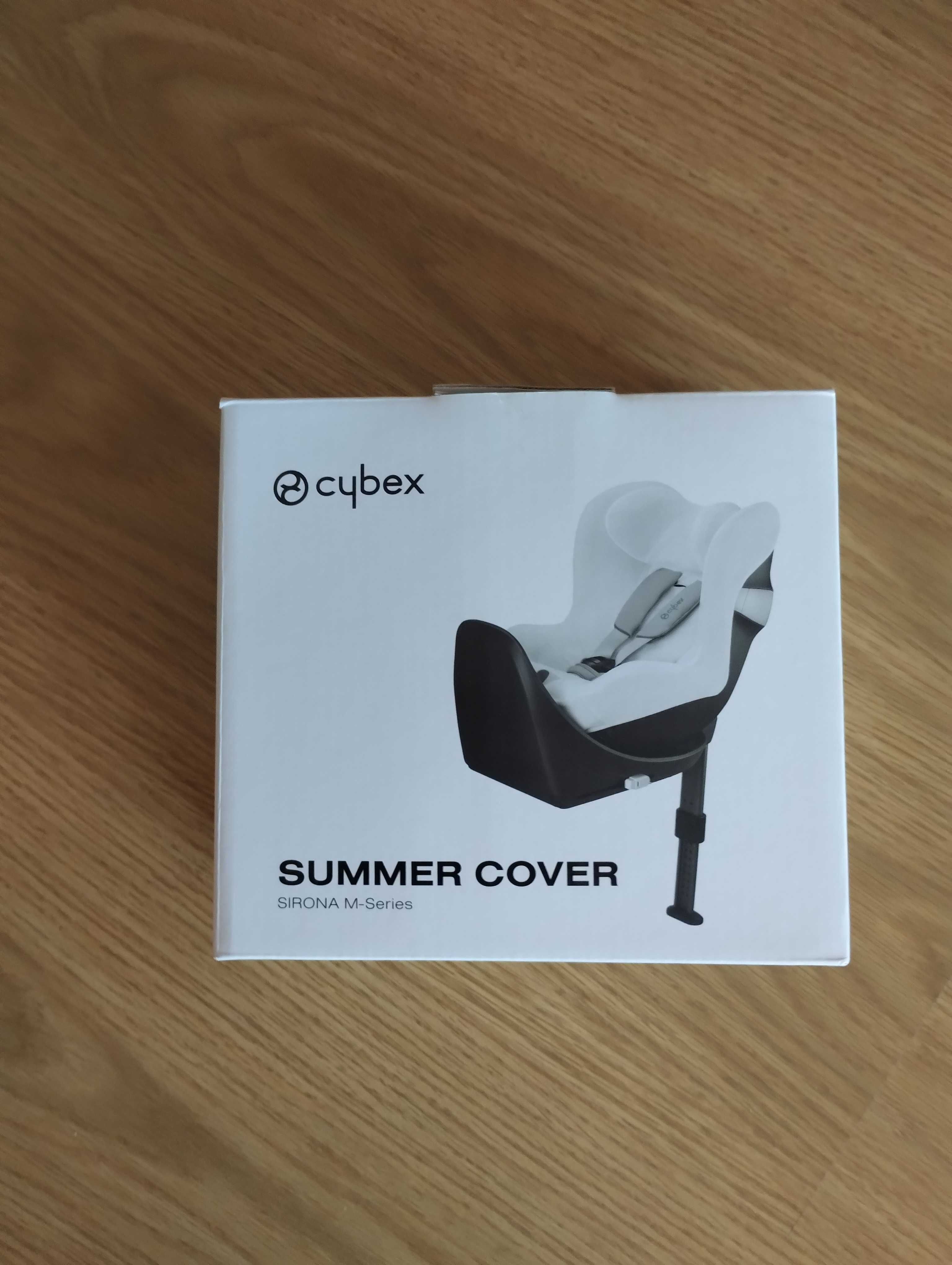 Cadeira Auto Sirona i-Size Black, com capa para o verão