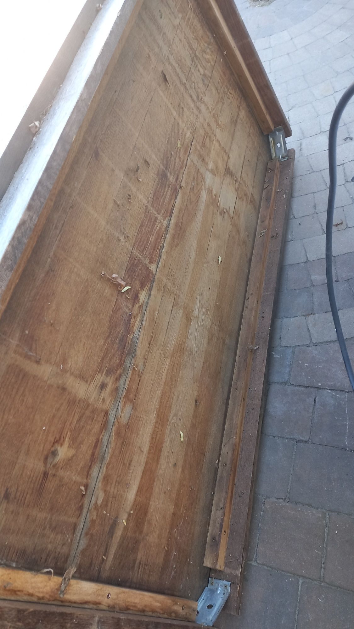Stol dębowy 150x80x80
