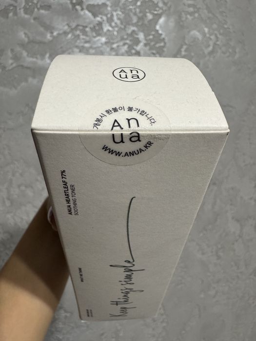 Anua heartleaf 77% тонер