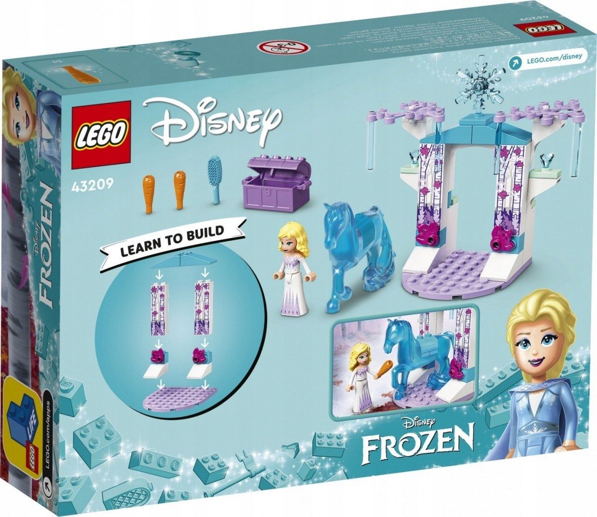 Lego Disney 43209 Elza I Lodowa Stajnia Nokka