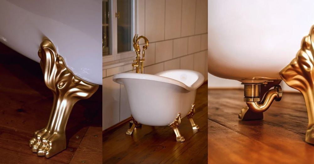 Wanna Wolnostojąca Retro Kompozyt Domowe Spa z Wanną na zamówienie