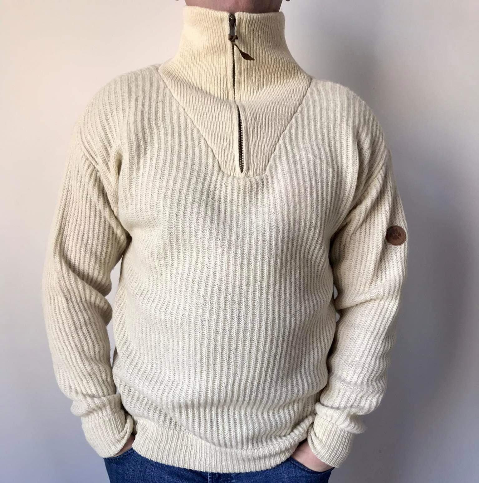 Gaupa golf sweter męski S/M wełna
100%wełny