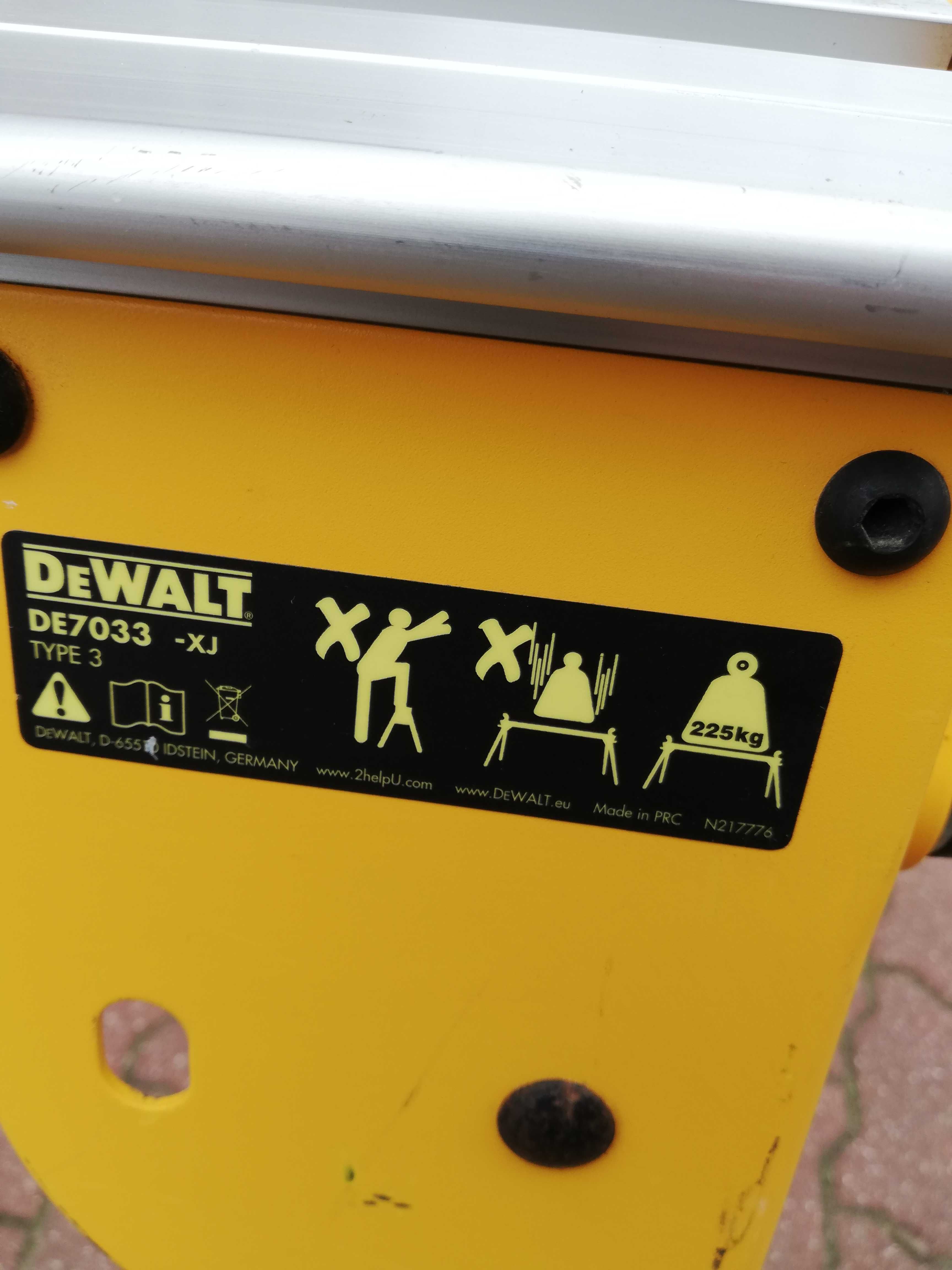 Dewalt DW 707 ukosnica ze stolem