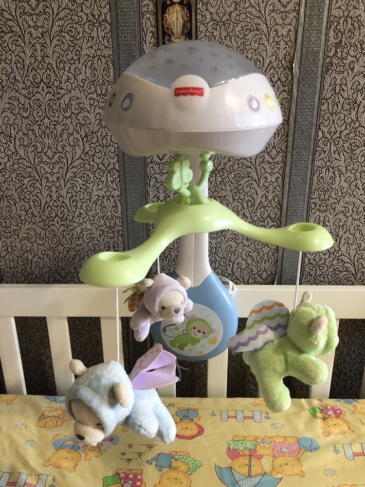 Мобиль Mattel Fisher-Price 3-в-1 Dream Bear Cot Mobile