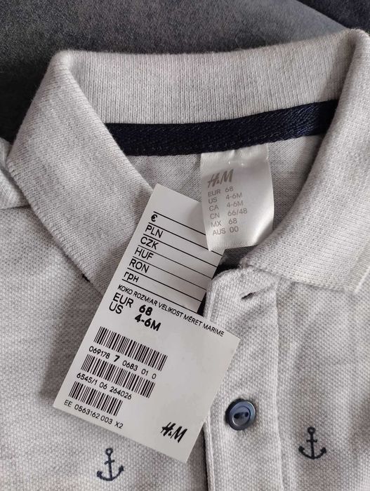 Sprzedam nowe POLO z H&M, rozmiar 68