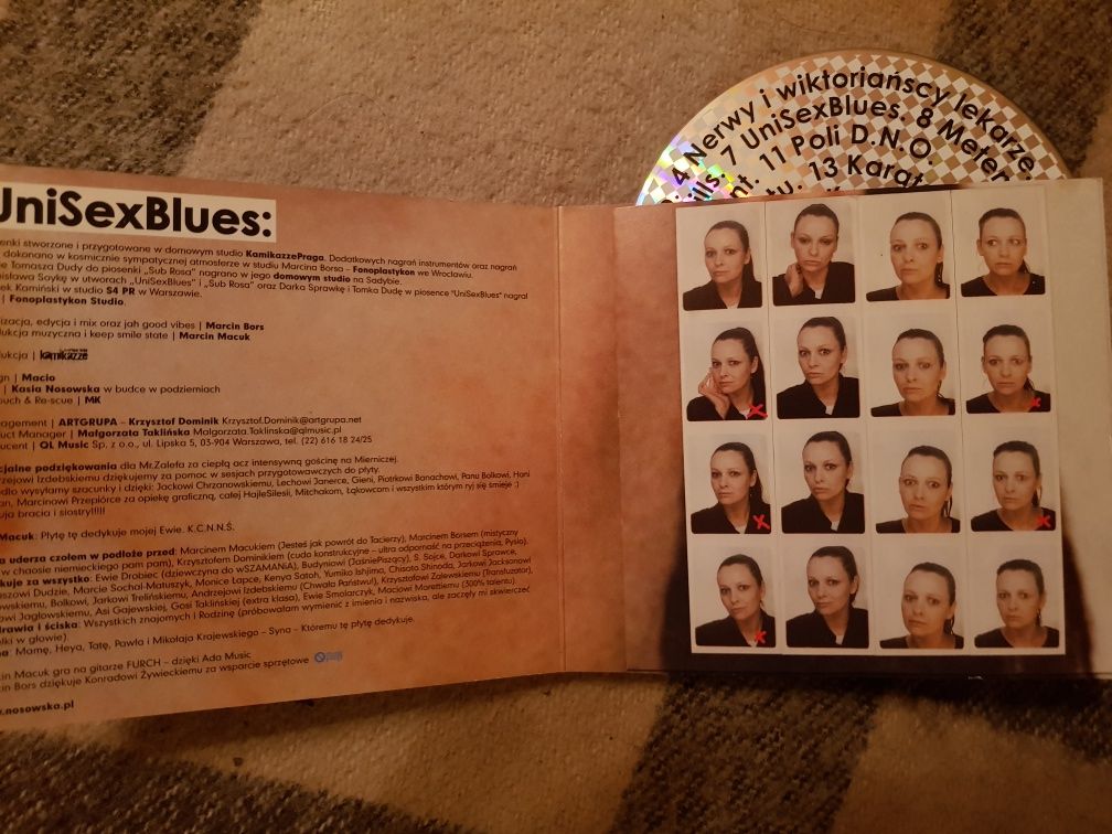 CD Katarzyna Nosowska Unisex Blues 2007 QLmusic