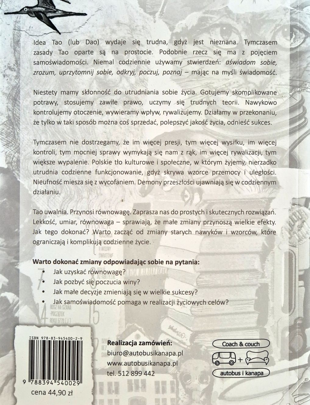 Maciej Bennewicz TAO I samoświadomość uwolniona.