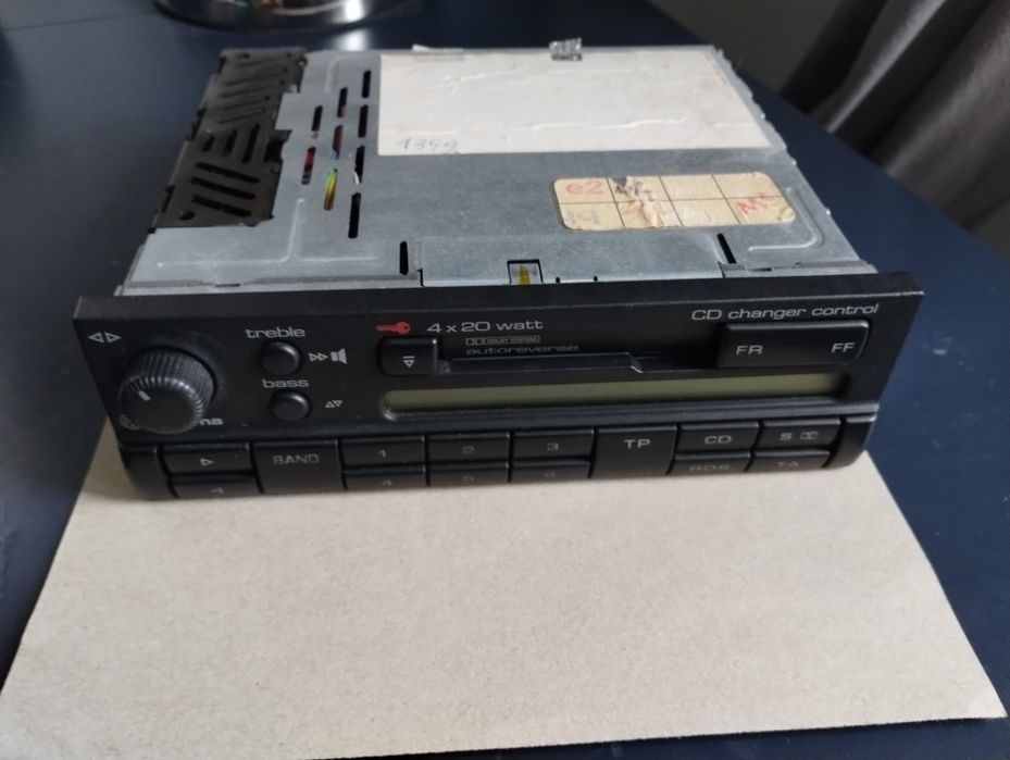 Radio VW gamma 4 zielone