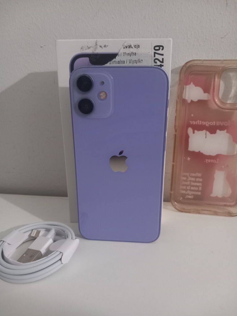 Iphone 12 mini 64GB - Idealny -Cały zestaw