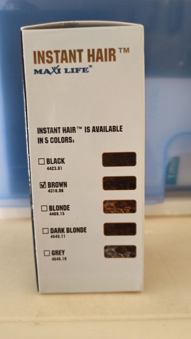 Pintura instantânea para cabelo