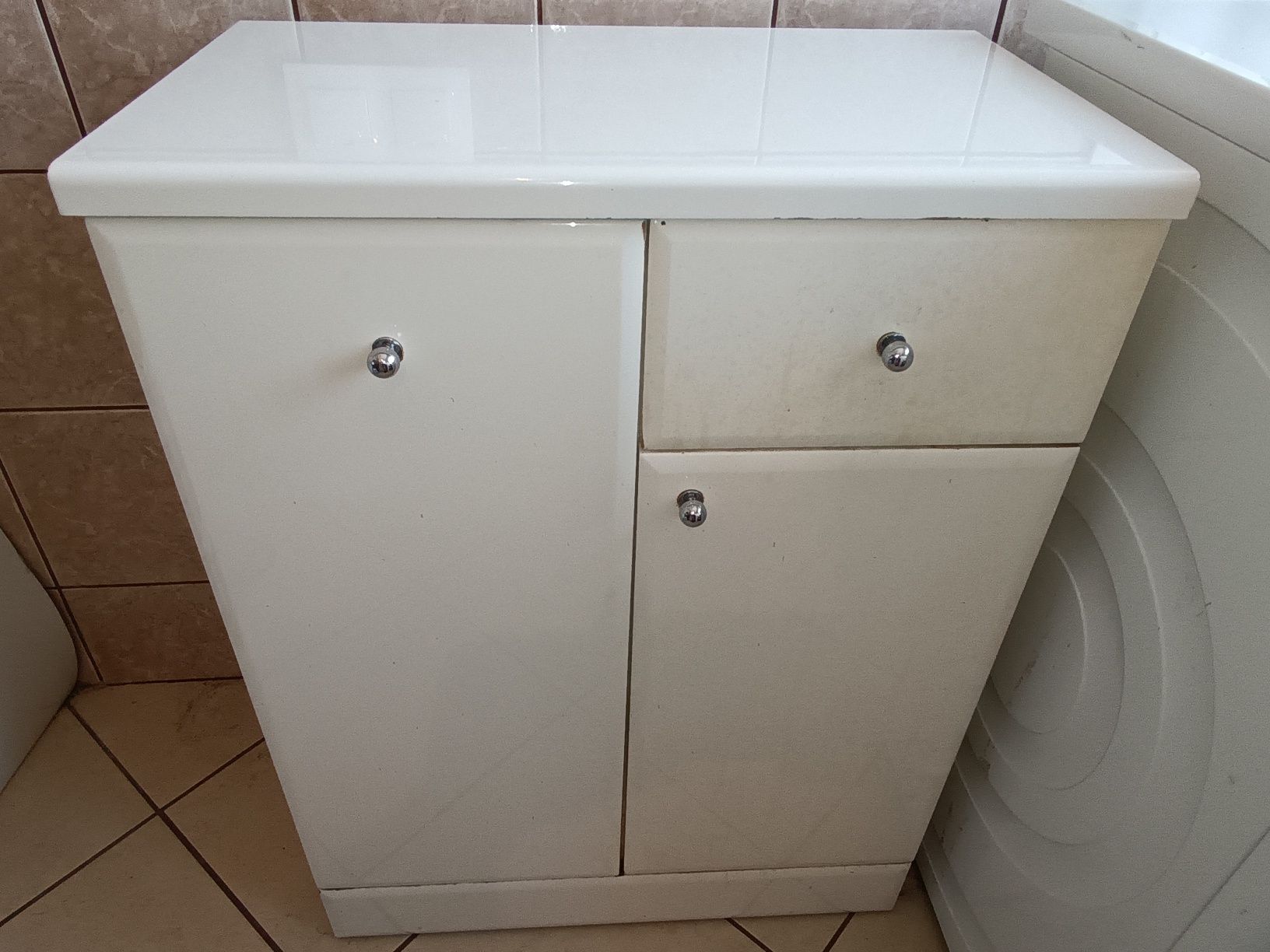 NOBBEL Szafka z koszem na pranie 35cm x 60 cm x 80 cn