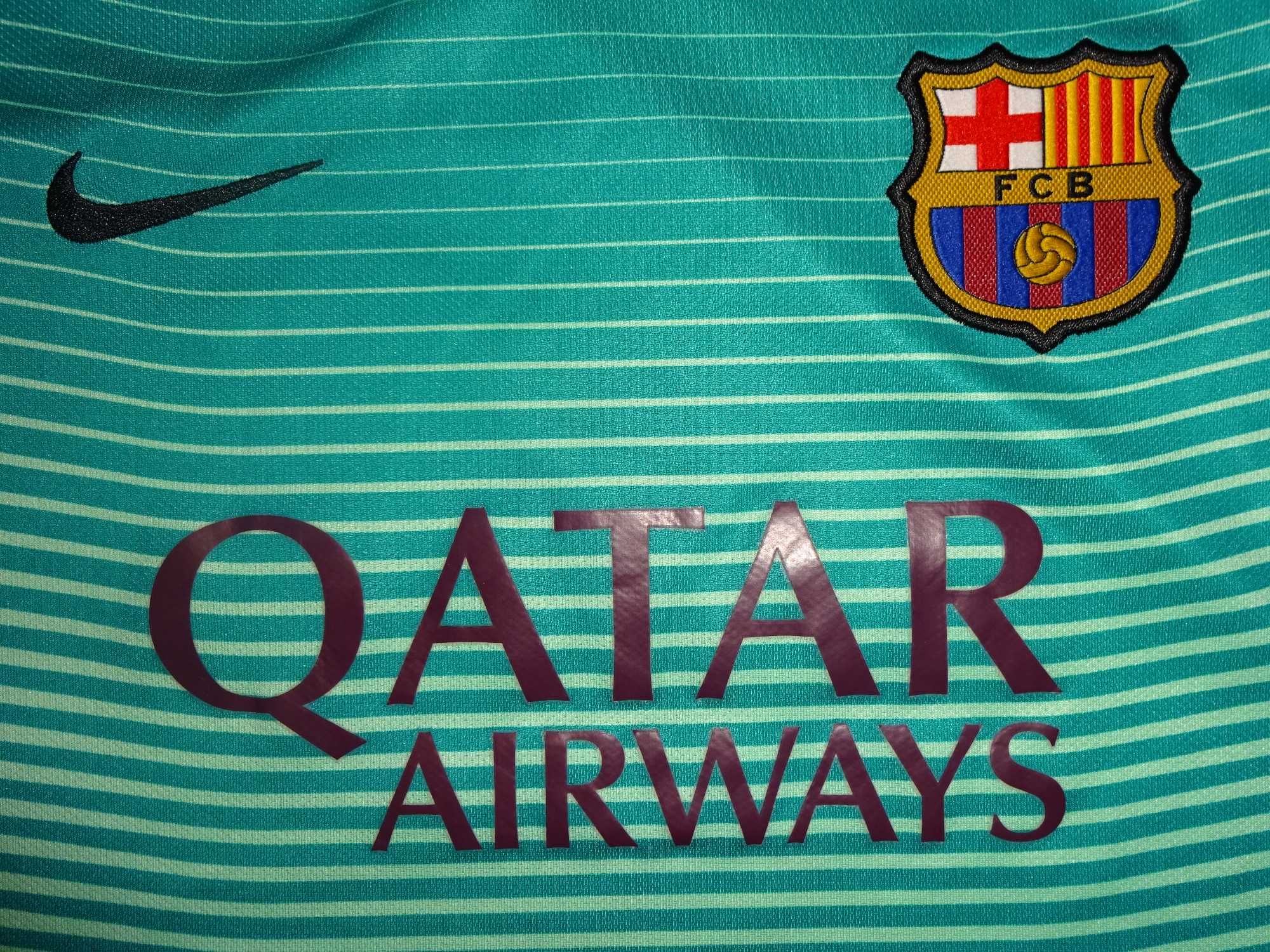 Barcelona FCB Nike koszulka piłkarska Qatar Airways UNICEF 12-13 lat