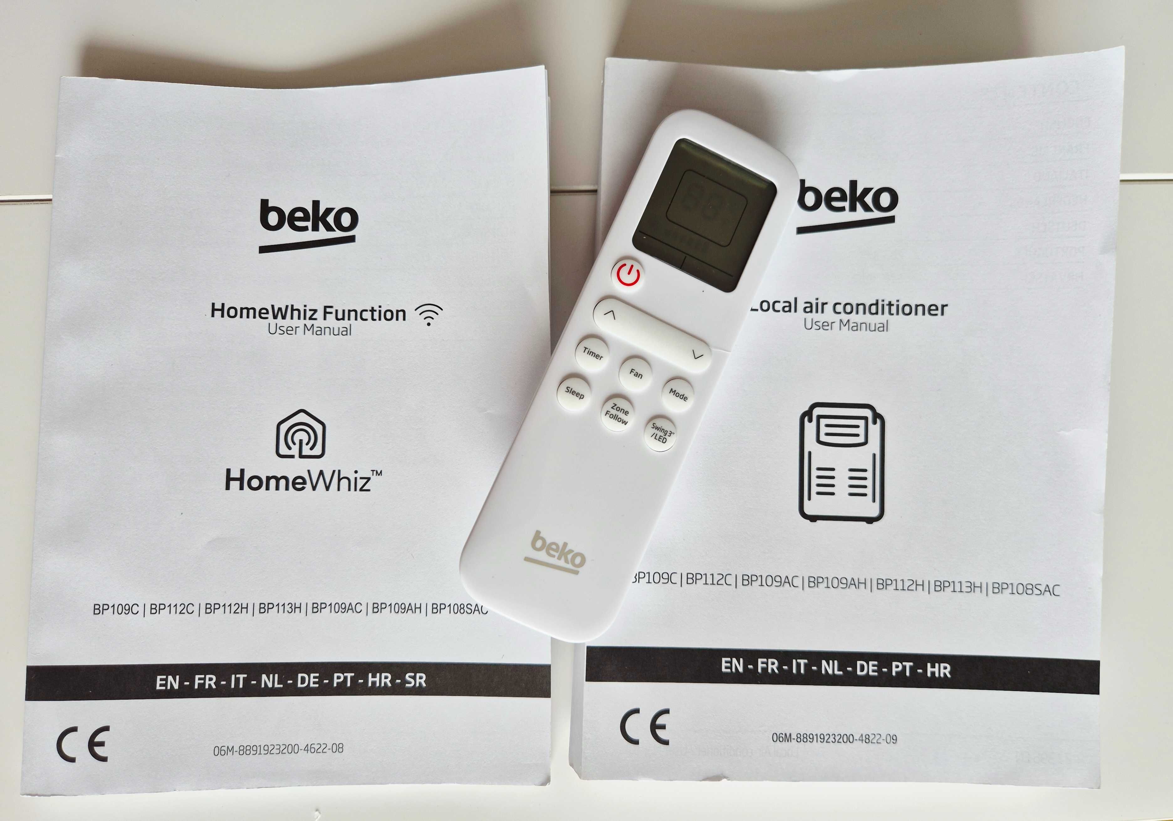 2x Ar Condicionado Beko BP112H - Novo, com factura