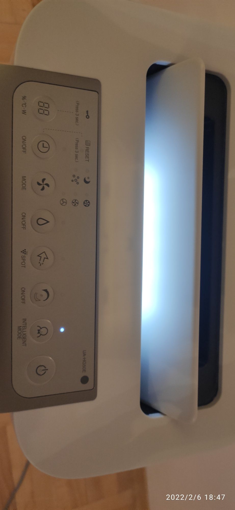 oczyszczacz powietrza sharp UA-HG50E-L