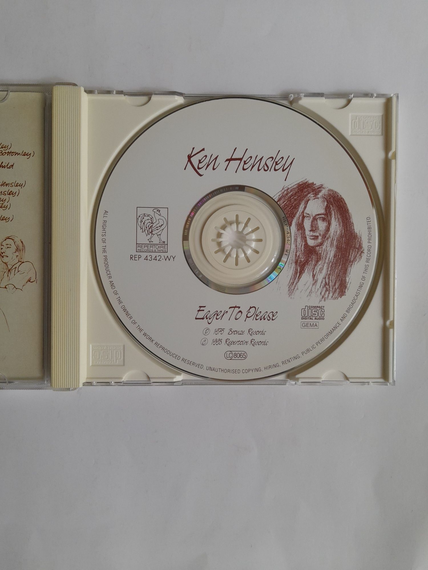 Фирменные cd диски Ken Hensley и др.