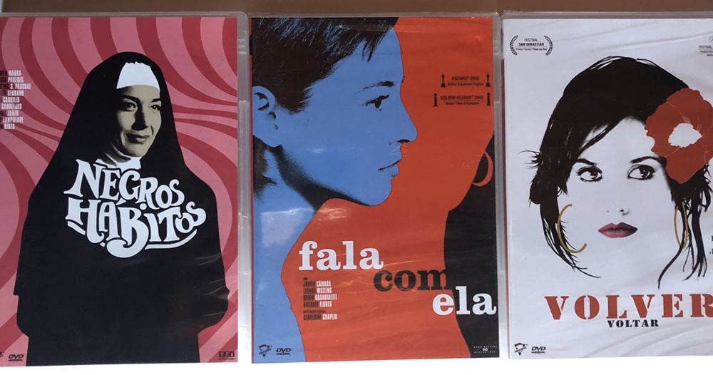 3 DVD filmes PEDRO Almodover