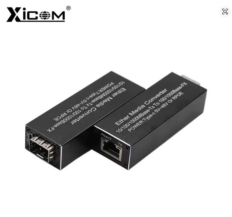 Медіа Конвертер Xicom Mini RPOE 1.25G