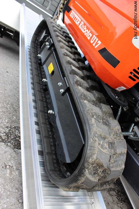 Najazdy Aluminiowe 3,5m 4,2t Cert.CE/Gwarancja/Express dostawa