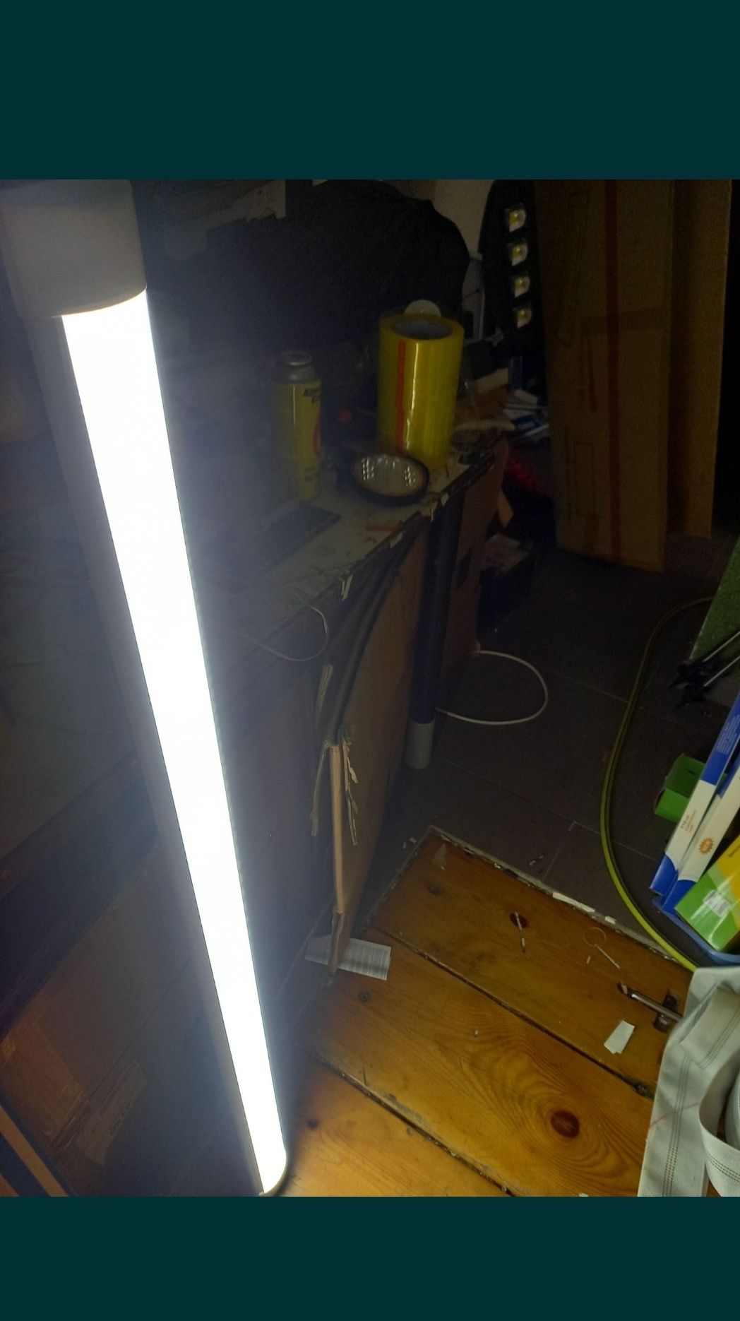 Lampa led  świetlówka 180w 120cm 230v warsztatowa ledowa