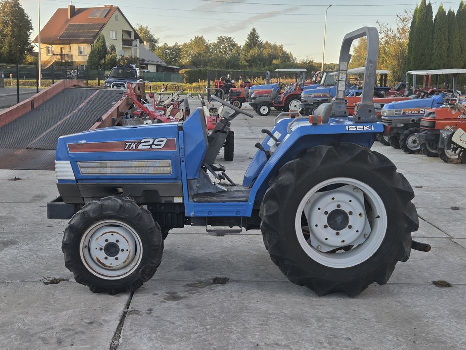 Traktorek japoński Iseki TK29 29KM wspomaganie rewers 4x4