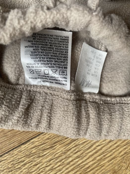 Флісовий костюм hm 98, теплий костюм hm