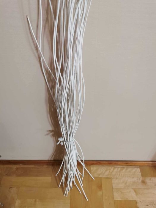 Dekoracyjne gałęzie, łodygi do dekoracji ślubnej, suszone gałązki35szt