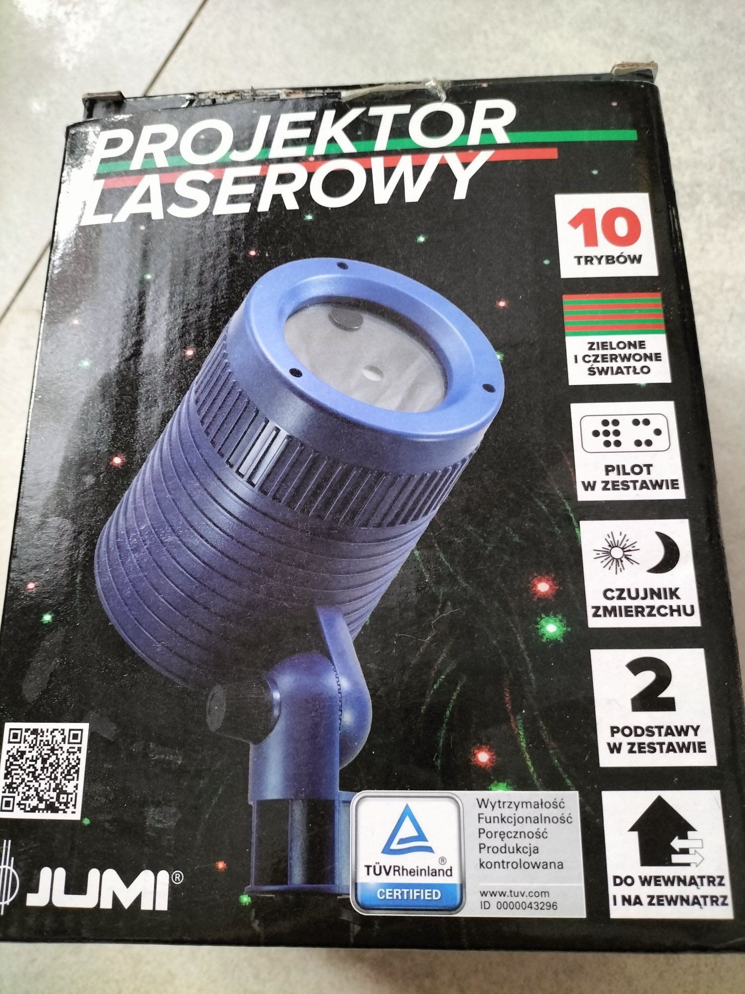 Projektor laserowy 10 trybów