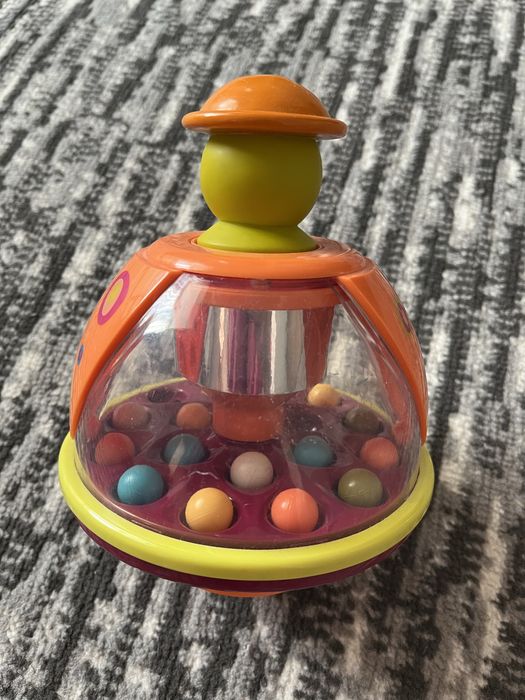 Набір Іграшок дзига - мандаринка , юла Batat вежа/пірамідка Chicco