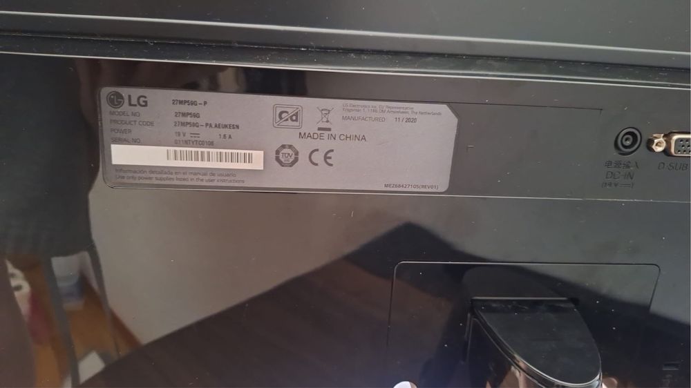 Monitor LG Gaming 27MP59G-P (27'' - 1 ms - 75 Hz - FreeSync)