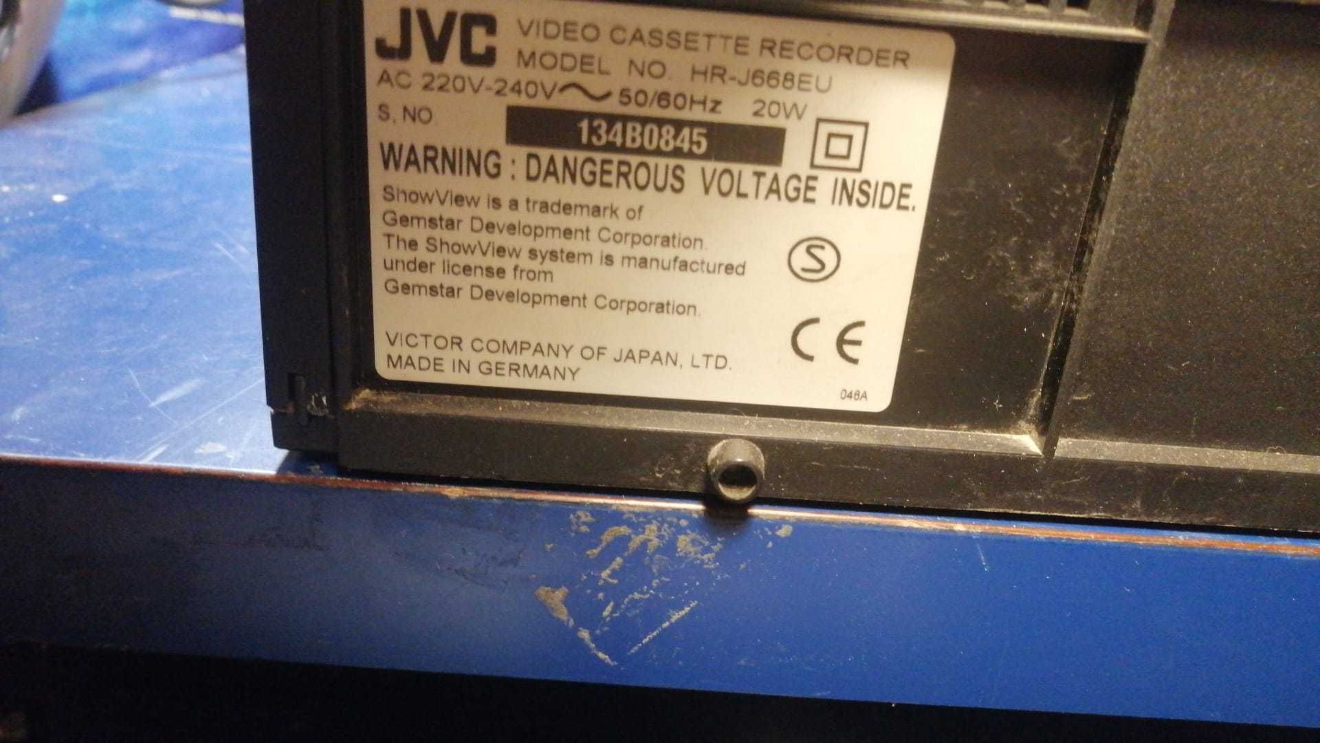 Jvc HR-j668EU video cassette recorder