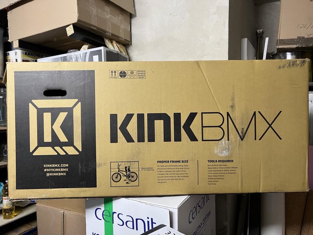 Велосипед KINK BMX WHIP 2022 Gloss Black Fade