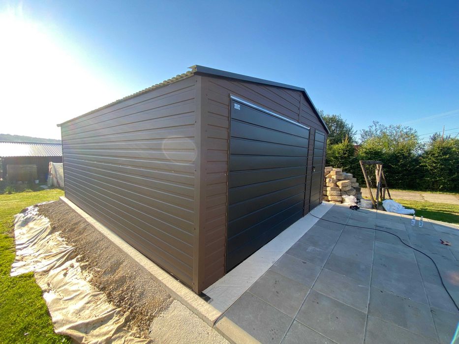 Garaże Blaszane Domki Ogrodowe Wiaty Śmietnikowe