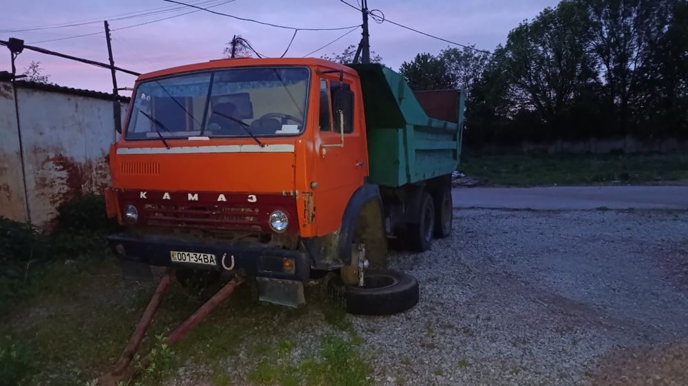 КАМАЗ 55111 • Під відновлення або на запчастини • Хороші мости та КПП