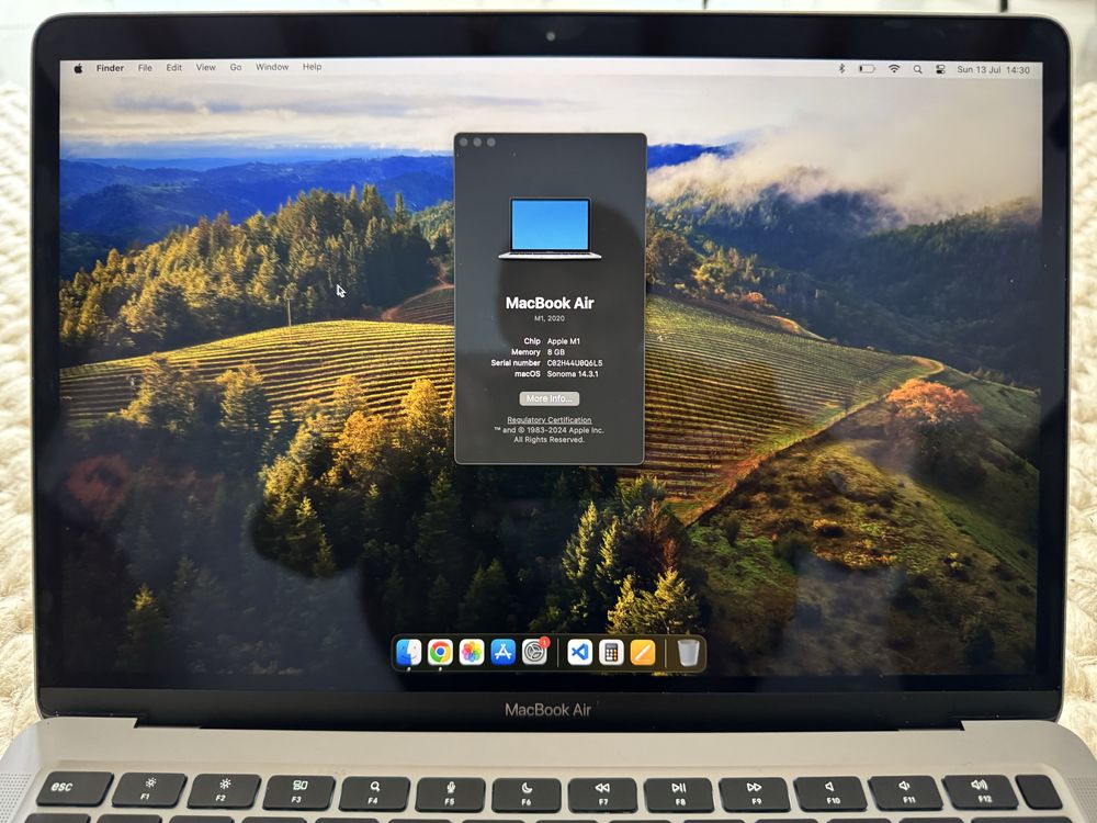 Macbook Air M1 2020 8GB/500GB