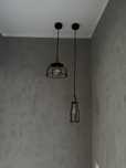 Dwie lampy czarne