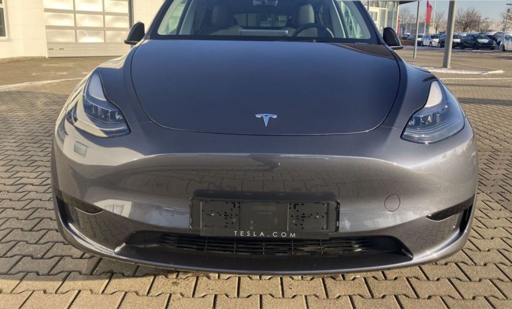 Tesla Y Kompletny przód Maska Błotniki Zderzak Lampy 2023