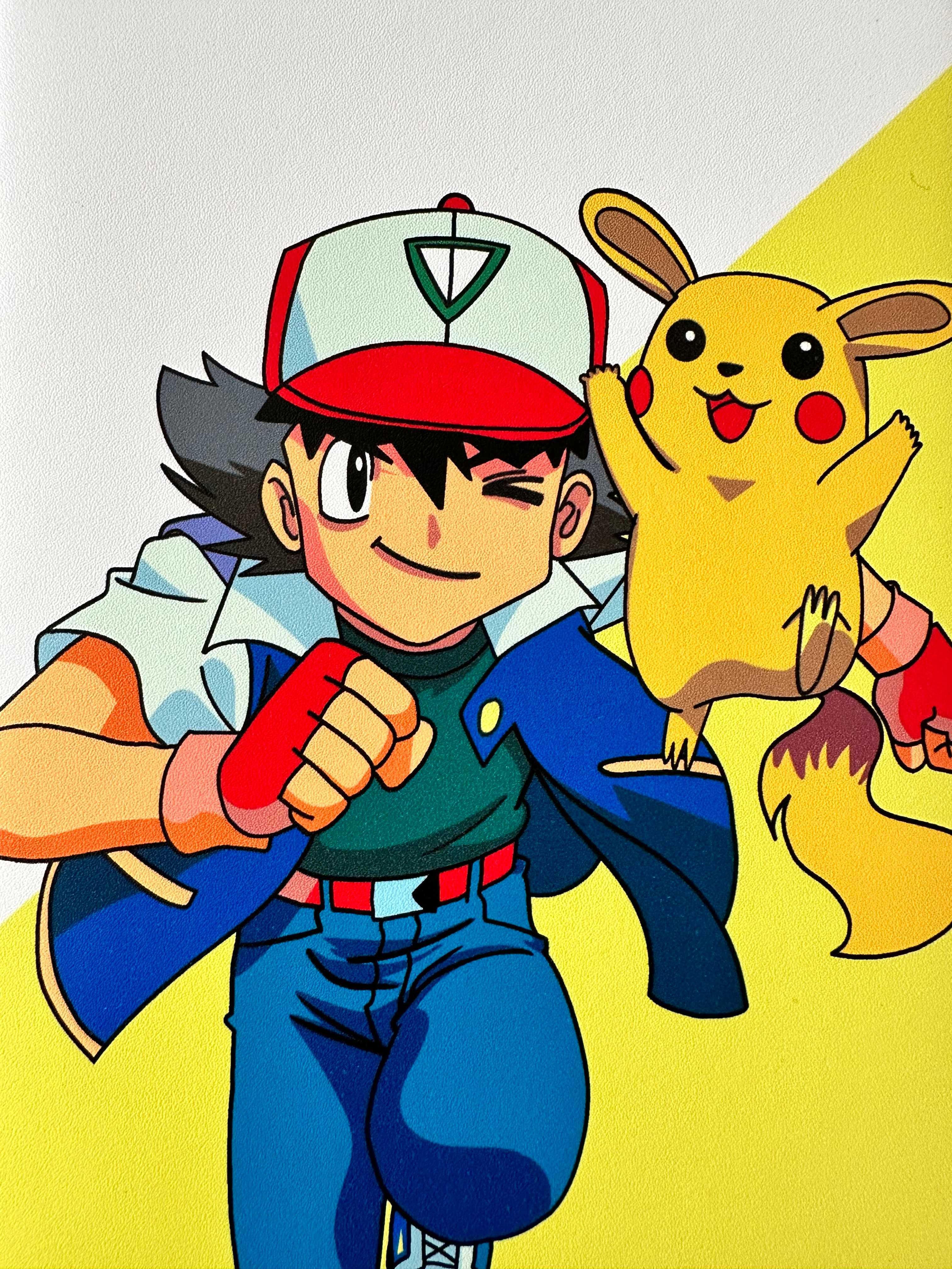 Segregator na karty Pokemon 400 kart Pikachu Ash Ketchum