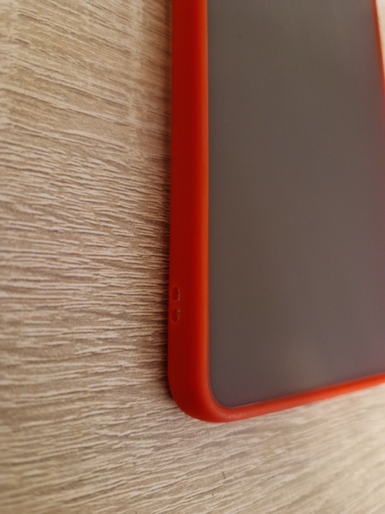 Etui Vennus Color Button Bumper do Samsung Galaxy M52 5G Czerwony