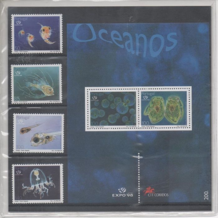 Carteira Temática Oceanos Plâncton. Nova e Completa.