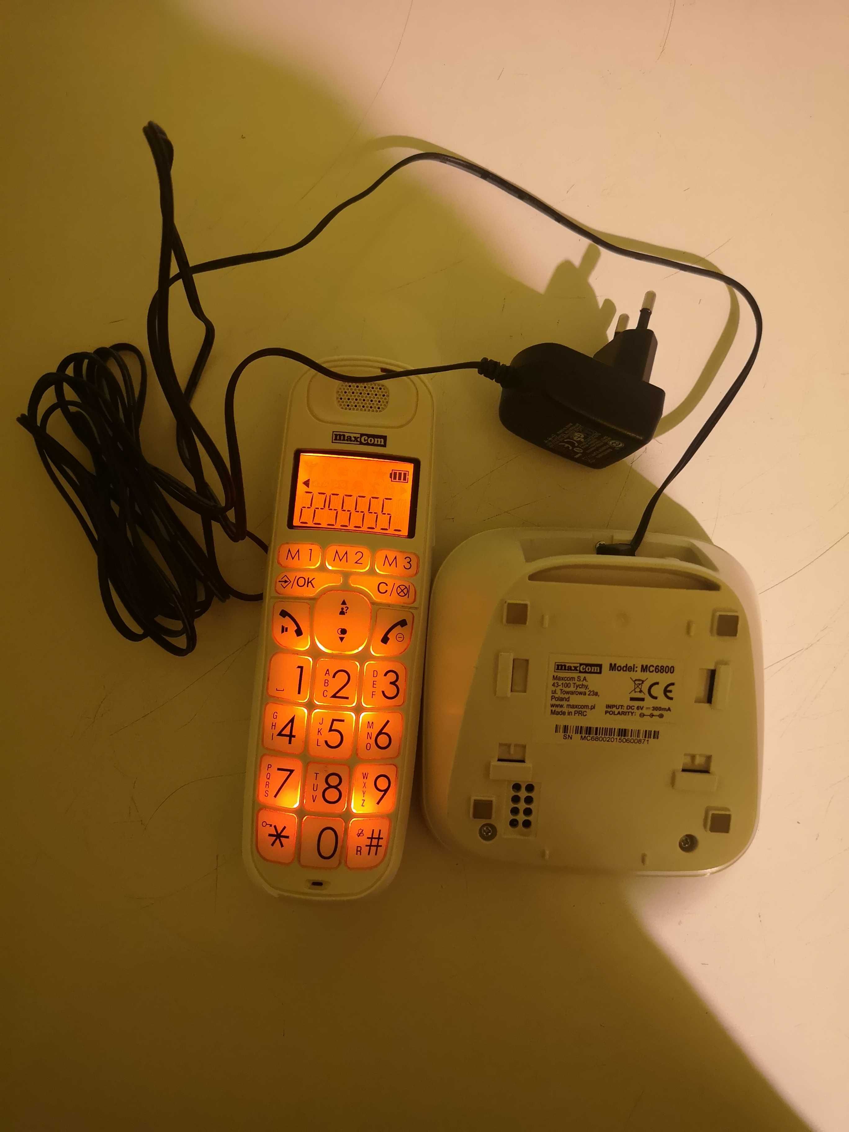 Telefon bezprzewodowy MaxCom MC6800