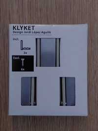 Ikea KLYKET
Składany hak, aluminium/beżowy