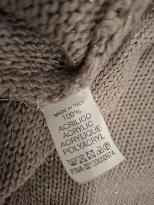 Sweter, złota nitka - rozm. S/M