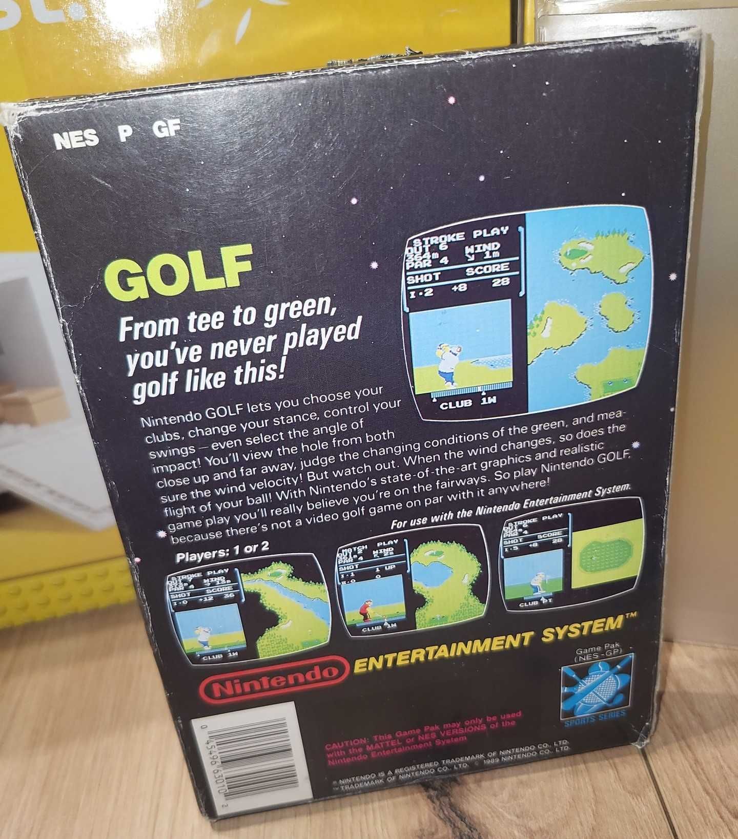Gra Golf - NINTENDO NES PAL A - DB stan Komplet +Protektor